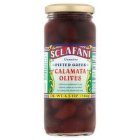 Sclafani Pitted Greek Calamata Olives, 6.5 oz