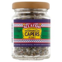 Sclafani Nonpareilles Capers in Salt, 2.2 oz