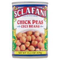 Sclafani Chick Peas, 15.5 oz