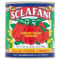 Sclafani Italian Peeled Tomatoes, 35 oz