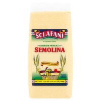 Sclafani Durum Wheat Semolina, 17.6 oz