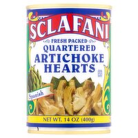 Sclafani Spanish Quartered Artichoke Hearts, 14 oz