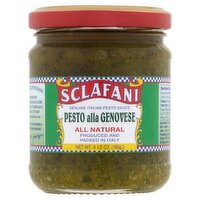 Sclafani Genuine Italian Pesto Sauce, 6 1/2 oz