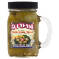 Sclafani Gourmet Stuffed Cherry Peppers, 12 oz
