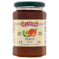Sclafani Peach Preserve, 12.35 oz
