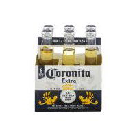 Corona Extra Coronita Imported Beer - 6 Pack, Bottles, 42 oz