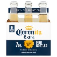 Coronita Extra Beer, 6 count, 7 fl oz