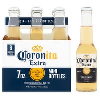 Coronita Extra Beer, 6 count, 7 fl oz