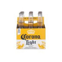 Corona Light Imported Beer - 6 Pack, Bottles, 72 oz