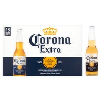 Corona Extra Beer, 18 count, 12 fl oz