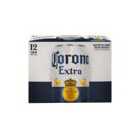 Corona Extra Imported Beer - 12 Pack, Cans, 144 oz