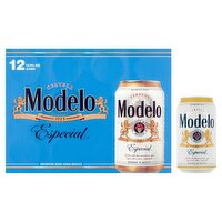 Modelo Especial Beer, 12 fl oz, 12 count