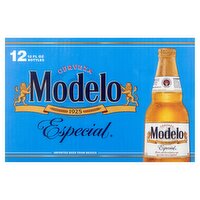 Modelo Especial Imported Beer - 12 Pack, Bottles, 144 oz