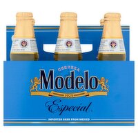Modelo Especial Beer, 12 fl oz, 6 count
