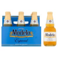 Modelo Especial Beer, 12 fl oz, 6 count
