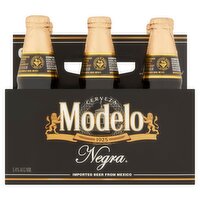Modelo Negra Beer, 6 count, 12 fl oz