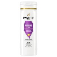 Pantene Pro-V Volume & Body 2in1 Shampoo + Conditioner, 12.0oz