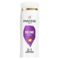 Pantene Pro-V Volume & Body 2in1 Shampoo + Conditioner, 12.0oz