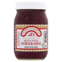 Noam Gourmet Prepared Beets with Horseradish, 16 oz
