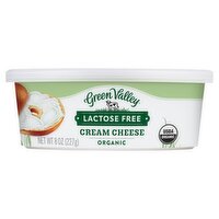 Green Valley Lactose Free Organic Cream Cheese, 8 oz