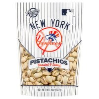 Hampton Farms New York Yankees Roasted & Salted Pistachios, 8 oz