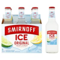 Smirnoff Ice Original Crisp Citrus Premium Malt Beverage, 6 count, 11.2 fl oz