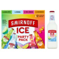 Smirnoff Ice Premium Malt Beverage Party Pack, 12 count, 11.2 fl oz