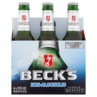 Beck's Non-Alcoholic Beer, 12 fl oz, 6 count