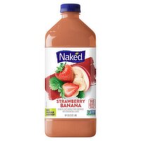 Naked Strawberry Banana Smoothie, 64 fl oz, 64 Fluid ounce