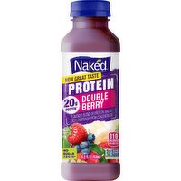 Naked Protein Juice Blend Double Berry 15.2 Fl Oz