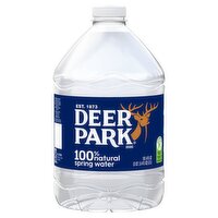 DEER PARK Brand 100% Natural Spring Water, 101.4-ounce plastic jug, 101.44 Fluid ounce