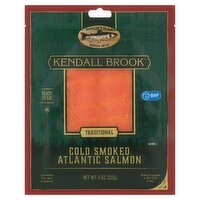 Ducktrap Kendall Brook Traditional Cold Smoked Atlantic Salmon, 4 oz