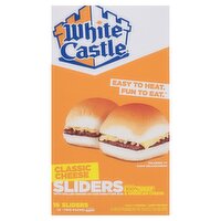 White Castle Microwaveable Cheeseburgers Sliders, 16 count, 29.28 oz