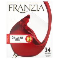 Franzia Chillable Red Beer, 5 oz, 34 count, 169 Fluid ounce