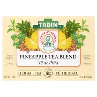 Tadin Pineapple Blend Herbal Tea Bags, 24 count, 1.10 oz