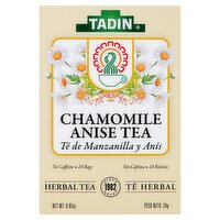 Tadin Chamomile Anise Herbal Tea Bags, 24 count, 0.85 oz