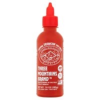 Three Mountains Brand Original Sriracha Chili Sauce, 10 oz