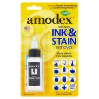 Amodex Non-Toxic Ink & Stain Remover, 1 fl oz