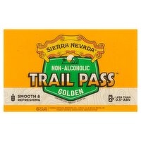 Sierra Nevada Trail Pass Non-Alcoholic Golden Brew, 12 fl oz, 6 count