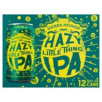 Sierra Nevada Hazy Little Thing IPA, 12 count, 12 fl oz