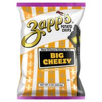 Zapp's New Orleans Kettle Style Big Cheezy Potato Chips, 8 oz