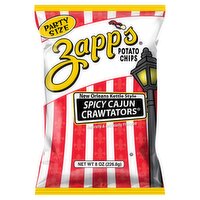 8 oz Zapps Spicy Cajun Crawtators New Orleans Kettle Style Potato Chips