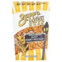 Zapp's New Orleans Style Jazzy Honey Mustard Sinfully-Seasoned Pretzel Stix, 16 oz