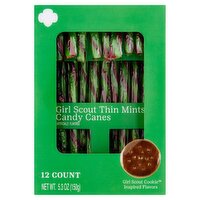 Girl Scout Thin Mints Candy Canes, 12 count, 5.3 oz