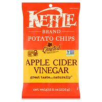 Kettle Brand Apple Cider Vinegar Potato Chips Limited Batch, 8 oz