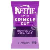 Kettle Krinkle Cut Truffle Oil & Sea Salt Potato Chips, 8.5 oz