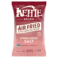 Kettle Brand Air Fried Kettle Cooked Air Finished Himalayan Salt Potato Chips, 6.5 oz