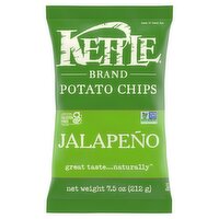 Kettle Brand Jalapeño Potato Chips, 7.5 oz