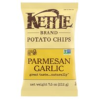 Kettle Parmesan Garlic Potato Chips, 7.5 oz