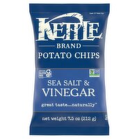 Kettle Brand Sea Salt & Vinegar Potato Chips, 7.5 oz